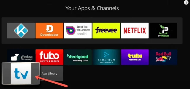 Step 3 — Enter TiviMate downloader code in Downloader app on Firestick to download TiviMate IPTV player APK file for installation